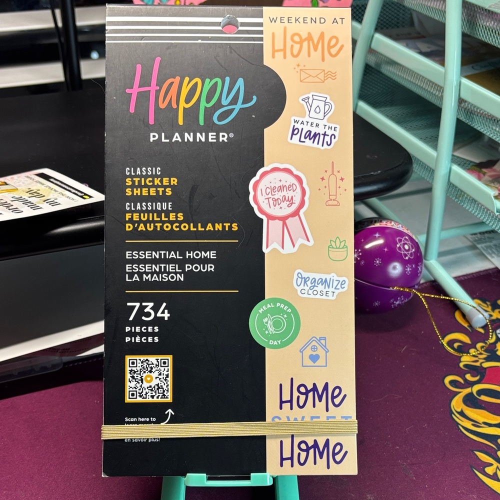 Happy Planner Home Design Sticker Set - Multicolor